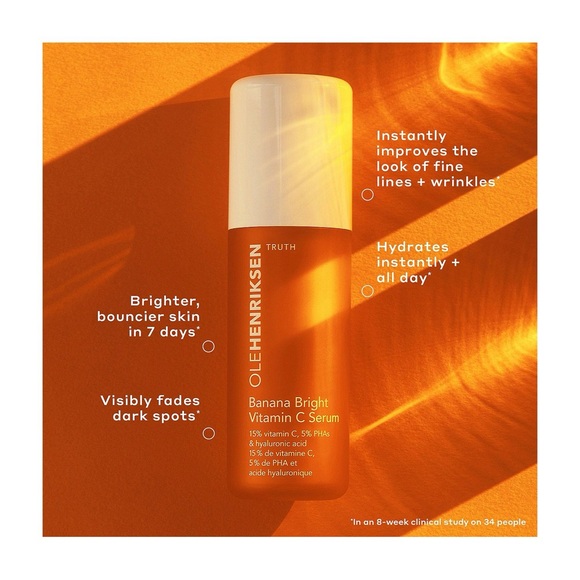 Ole Henriksen Banana Bright Vitamin C Serum - Vibrant Orange - Picture 2 of 6